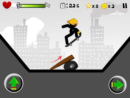 Stickman Skate: 360 Epic City screenshot 4