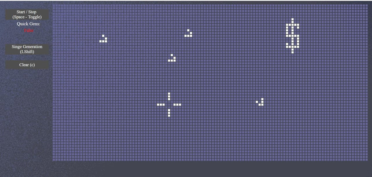 Conways Game of Life screenshot 2