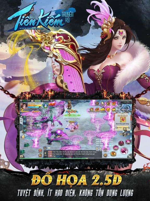Tiên Kiếm Truyền Kỳ Mobile screenshot 3