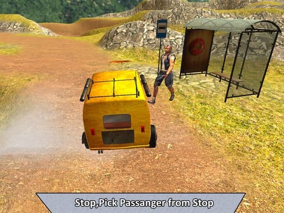 Real Off-Road Rickshaw Transport screenshot 3