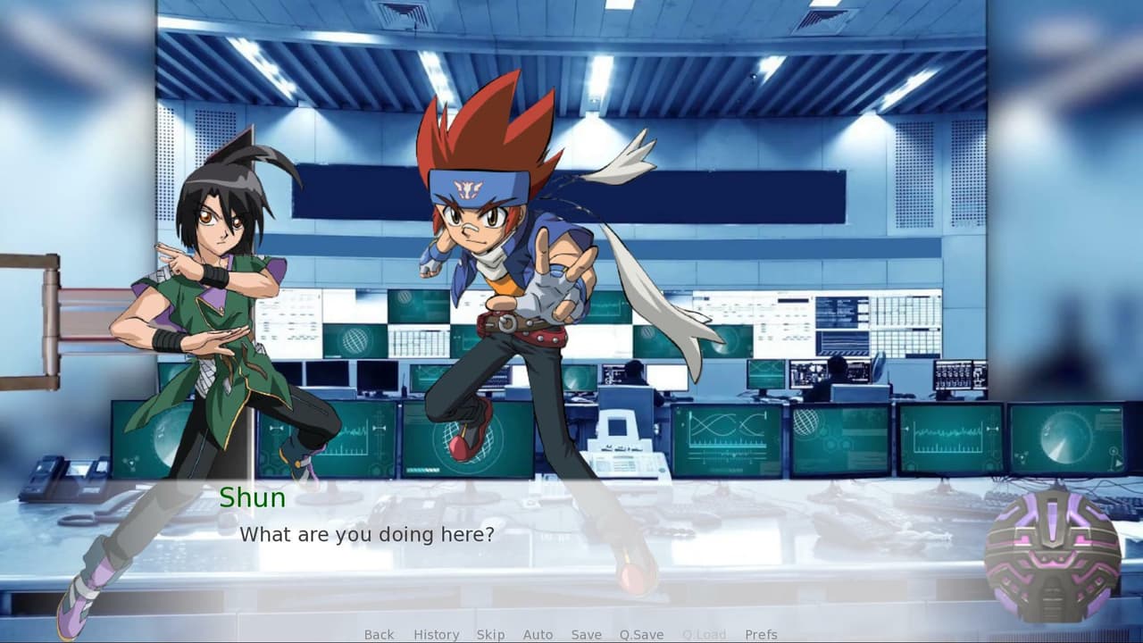 Bakugan but youre Gingka from Beyblade