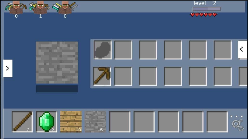 minecraft cliker games screenshot 2