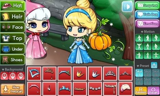 Pretty Girls Cinderella Style screenshot 2