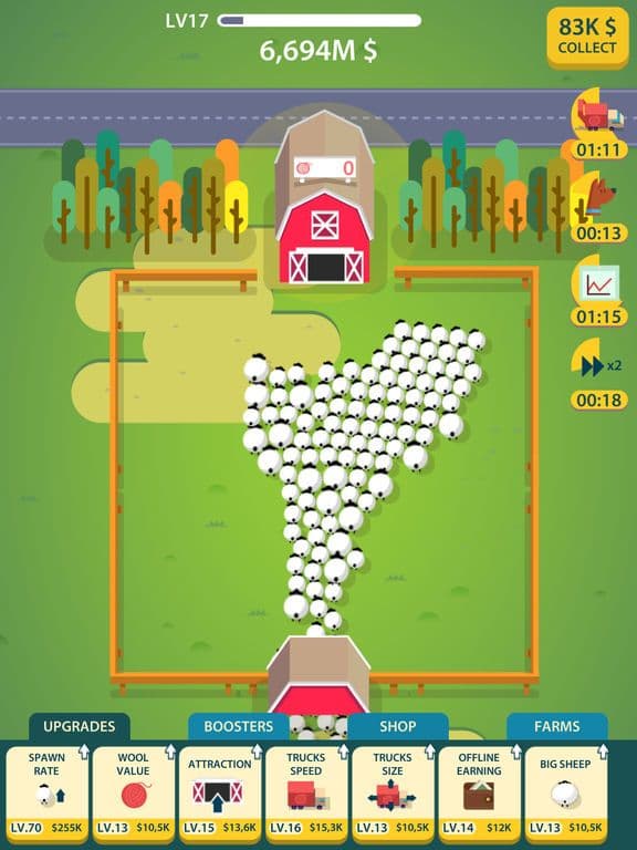 Wool Factory Idle screenshot 3