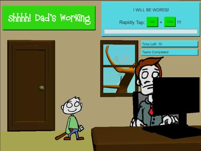 SHHHH! Daddys Working