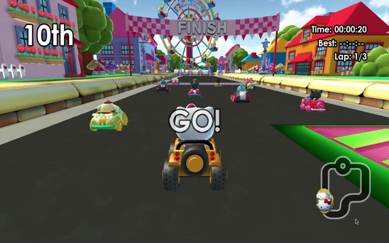 Hello Kitty and Sanrio Friends Racing screenshot 3