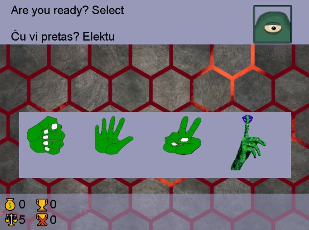 Rock Paper Scissors Bluff