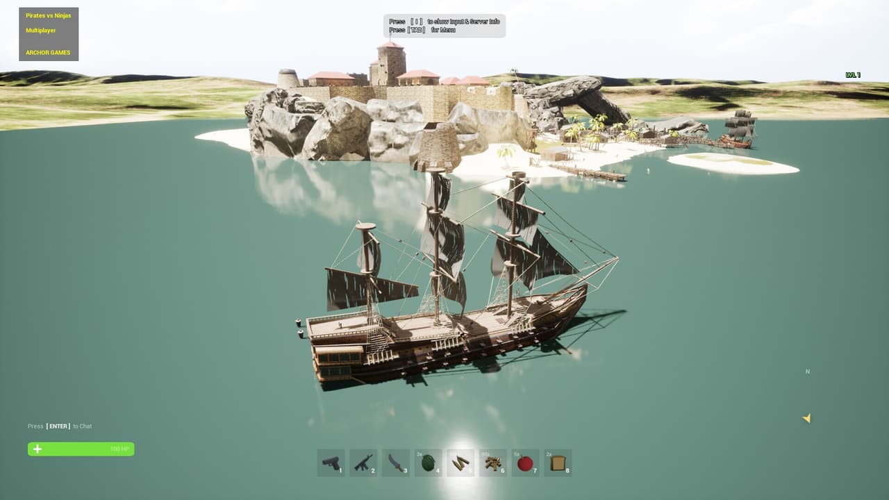 Pirates vs Ninjas screenshot 3