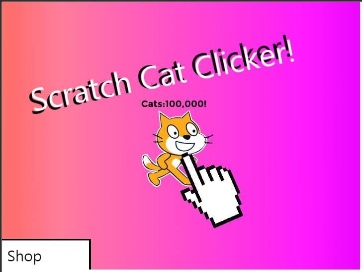 Scratch Cat Clicker!