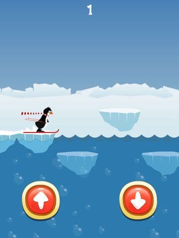 Penguin Ski - frozen penguin screenshot 4