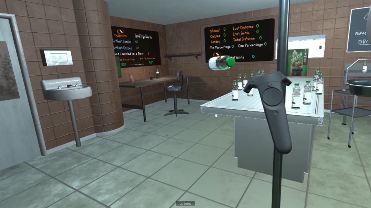 Bottle Flip Challenge VR screenshot 4