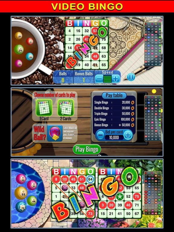 Bingo - FREE Video Bingo + Multiplayer Bingo Games screenshot 2
