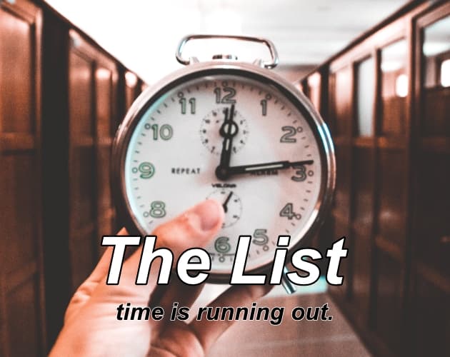 The List (elijwrites)