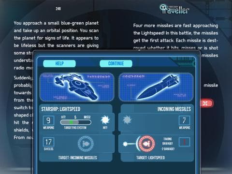 Fighting Fantasy: Starship Traveller screenshot 5