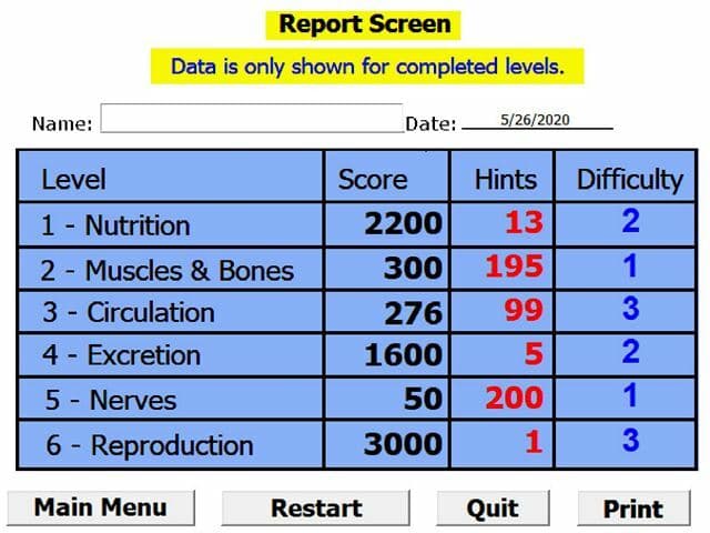 Word War - Human Body screenshot 5