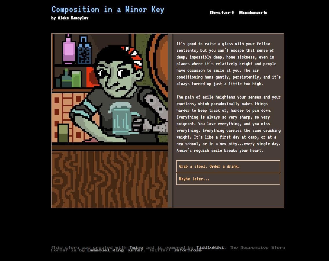 Composition in a Minor Key screenshot 3