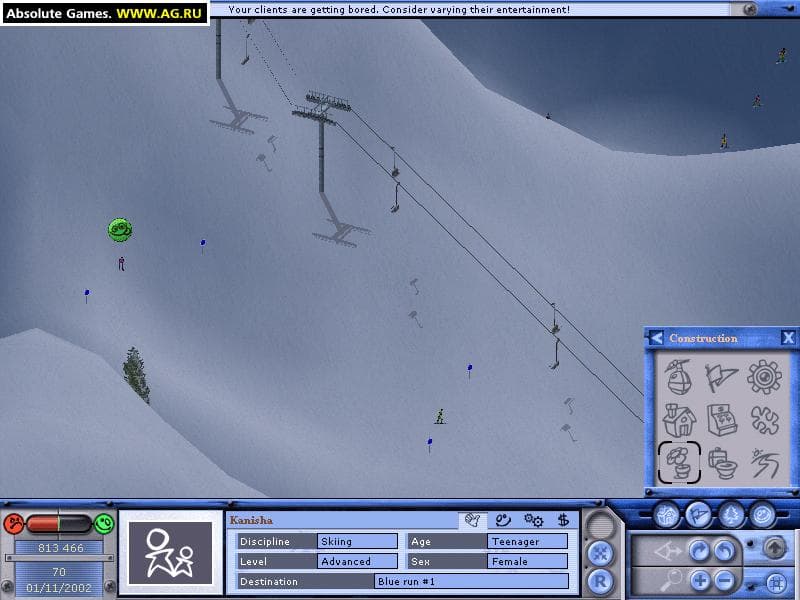 Ski Park Manager 2003 screenshot 2