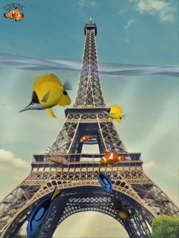 Fish Fingers! 3D Interactive Aquarium FREE screenshot 3