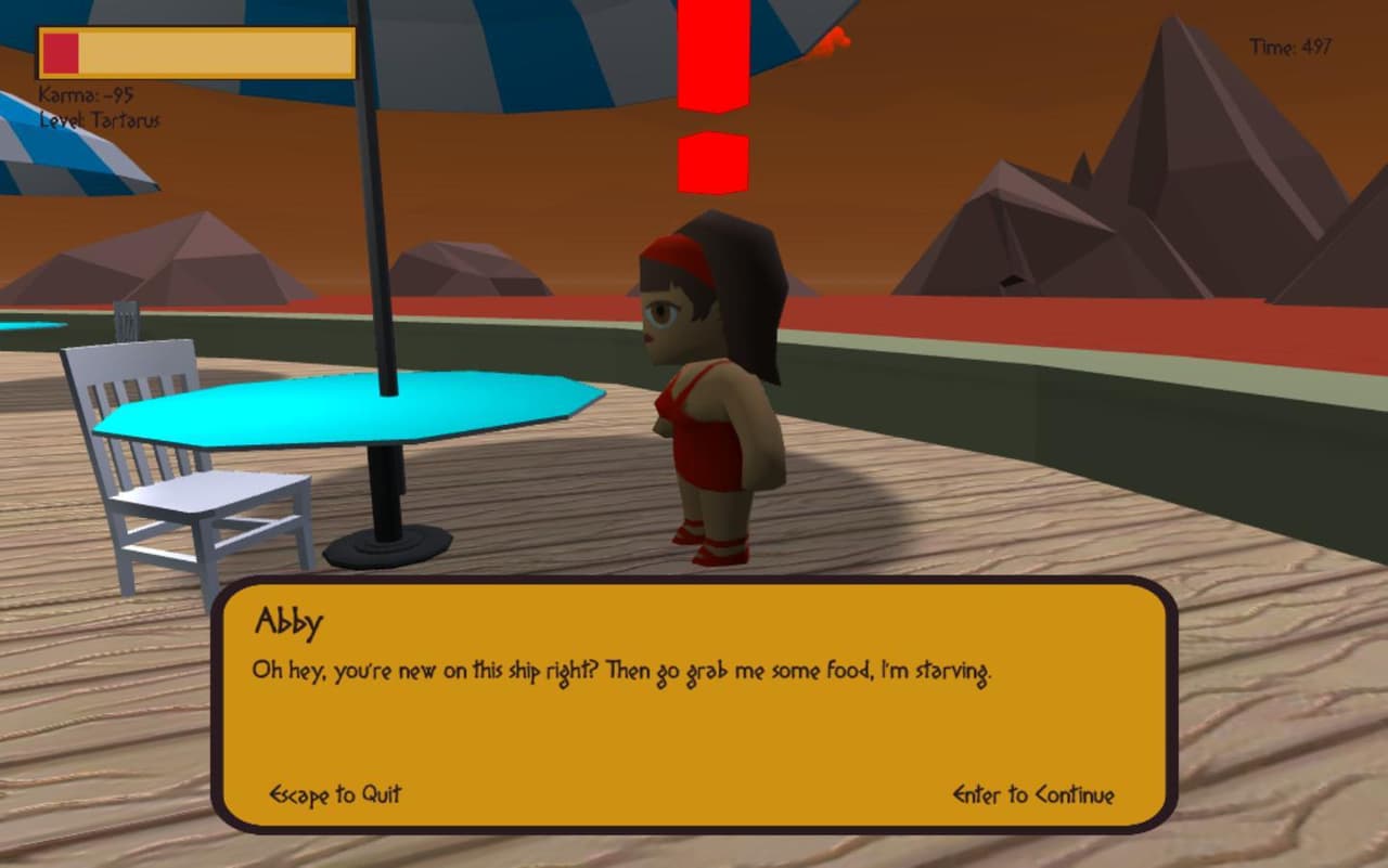 Dead in the Water (itch) (Jake Crabtree) screenshot 2