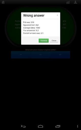 Poker Odds Trainer screenshot 4