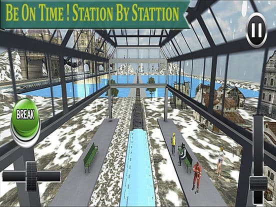 Subway Euro Bullet Train: Real Driving Experience screenshot 4