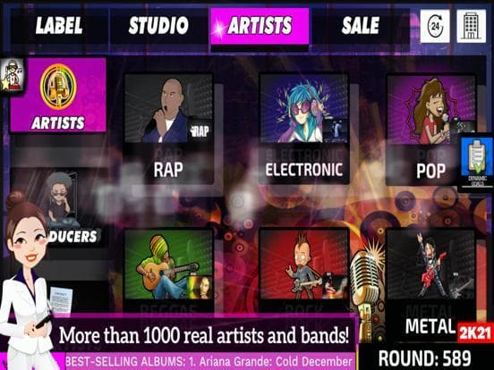 MusicLabeLManagerExtra 2K21 screenshot 4