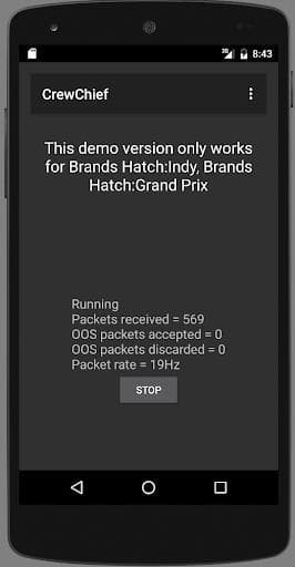 Crew Chief Lite for Project Cars screenshot 2