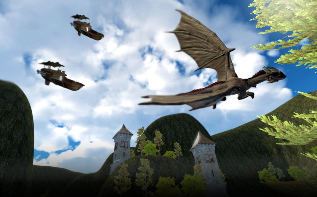 Dragon Skies VR screenshot 6