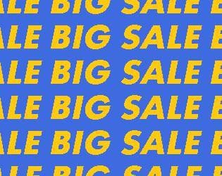 GOTTA GET TO THE BIG SALE!