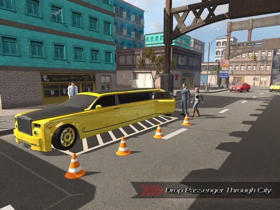 Crazy Limousine City Driver 3D – Urban Simulator screenshot 5