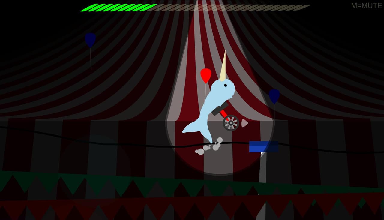 Narwhal on a Unicycle