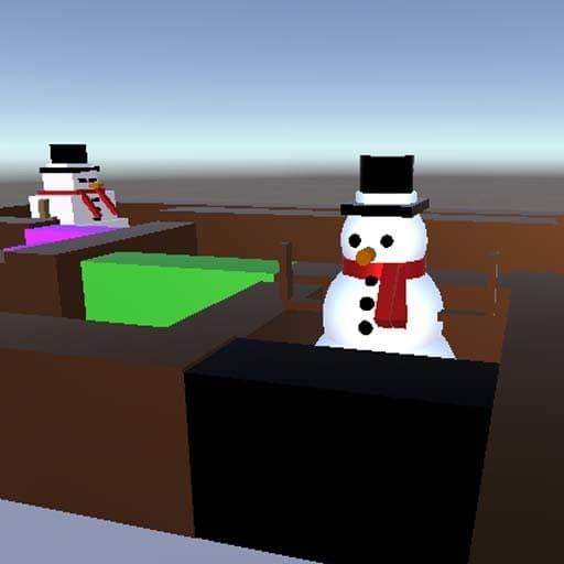 Jonys Snowman Maze