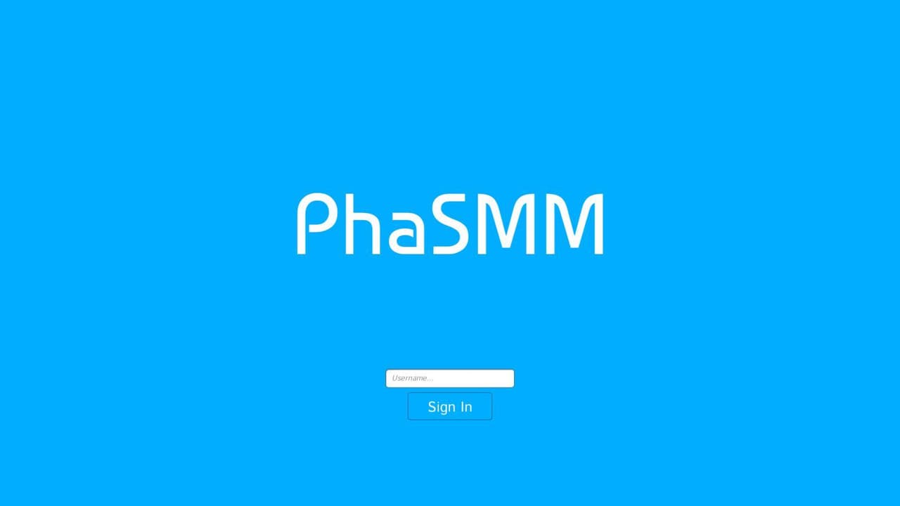 PhaSMM screenshot 2