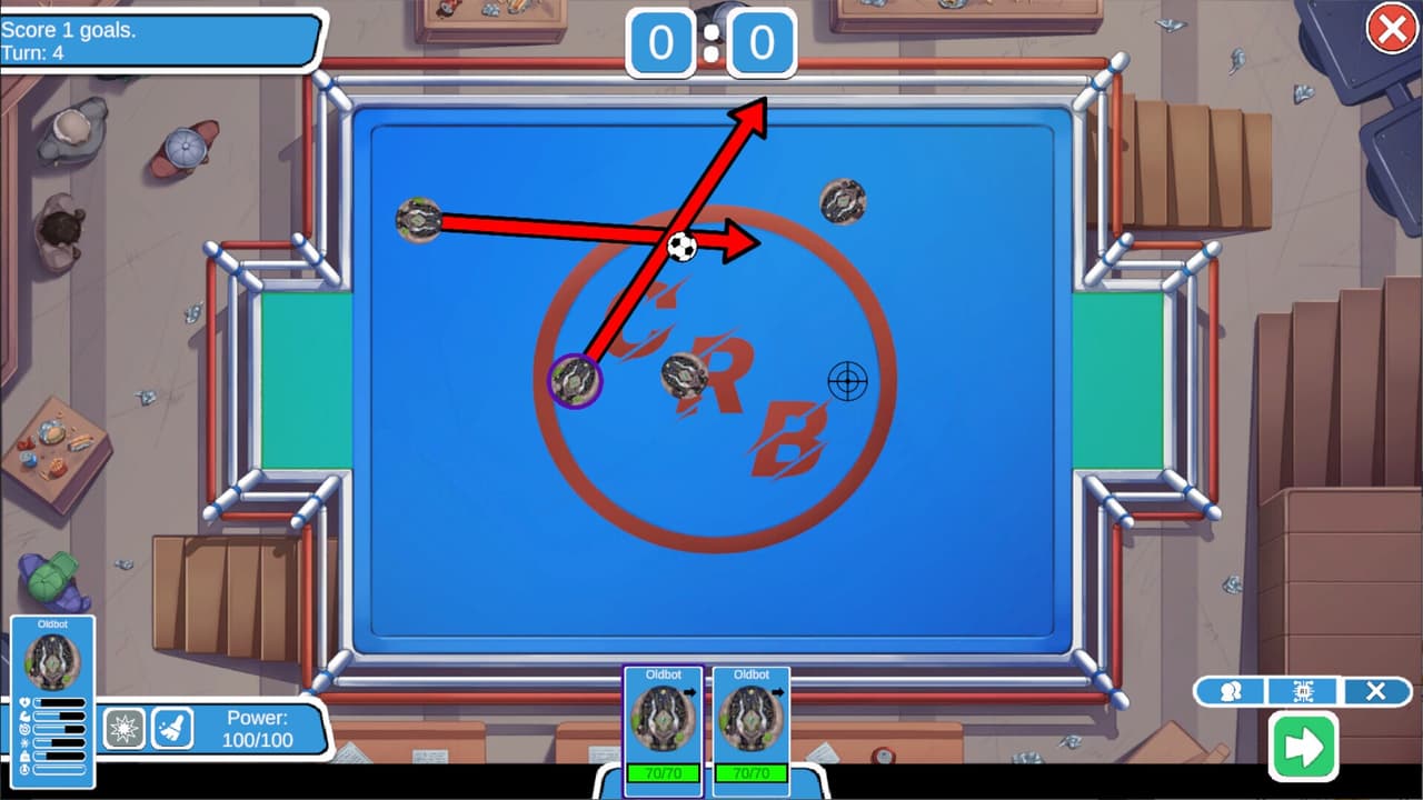 Crazy Robot Ball screenshot 2