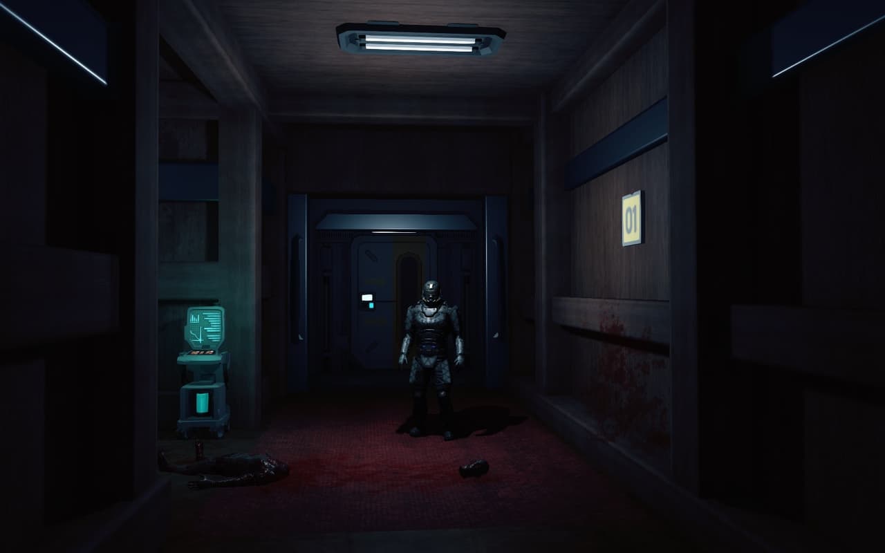 Alone In The Evil Space Base screenshot 5