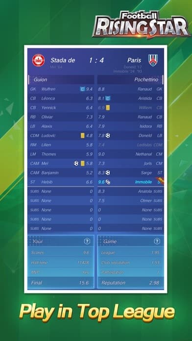 Football Rising Star screenshot 3