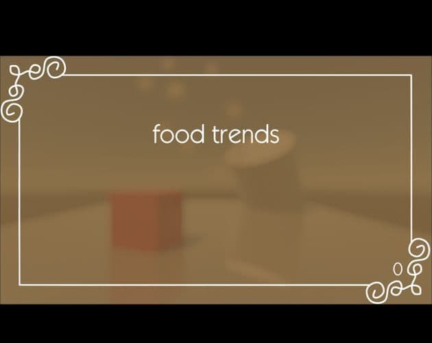 food trends