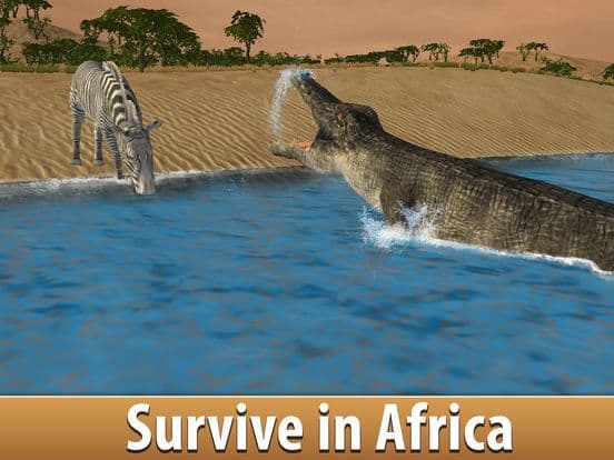 Zebra Simulator 3D - African Horse Survival screenshot 2