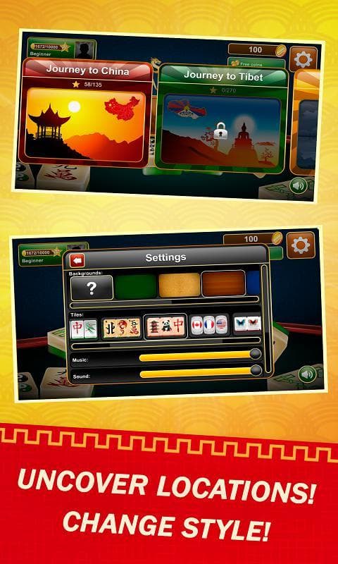Mahjong Solitaire - Guru screenshot 5