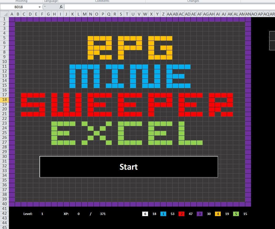 RPG Minesweeper Excel screenshot 3