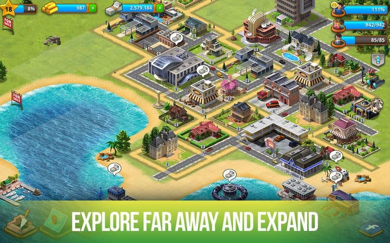 Paradise City Island Sim Town screenshot 5