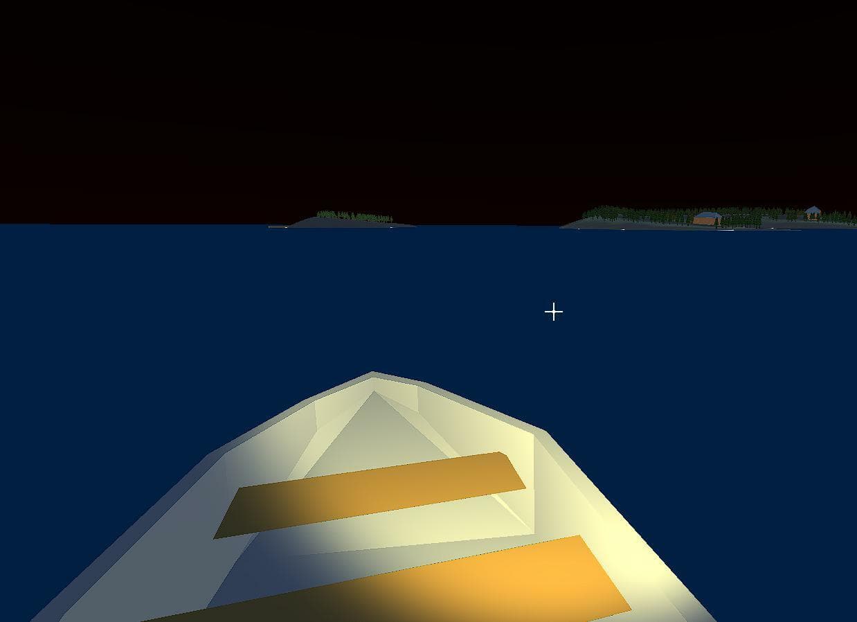 Low Poly Boat Game{Very Early Stages} screenshot 5
