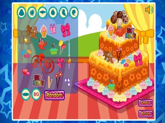 Baby Game-Birthday cake decoration 2 screenshot 3
