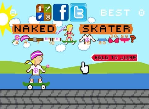 Naked Skater: Chick Edition screenshot 5