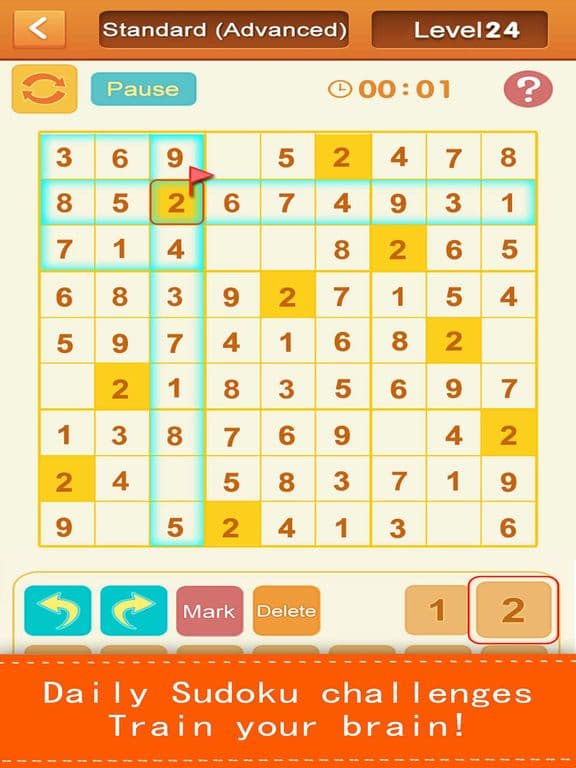 Sudoku - number puzzles screenshot 4