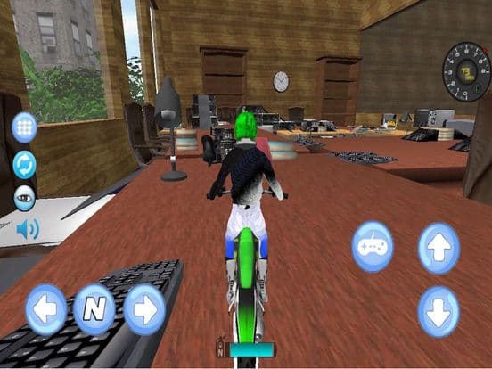 Office Bike Stunt Racing Sim-ulator screenshot 4
