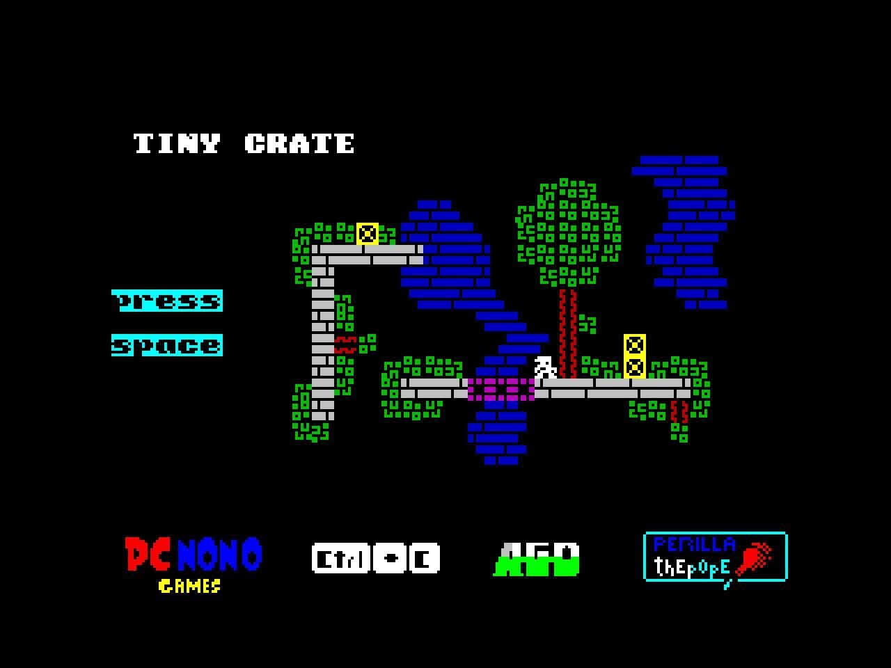 TINY CRATE ZX Spectrum 48/128k by PCNONOGames screenshot 4
