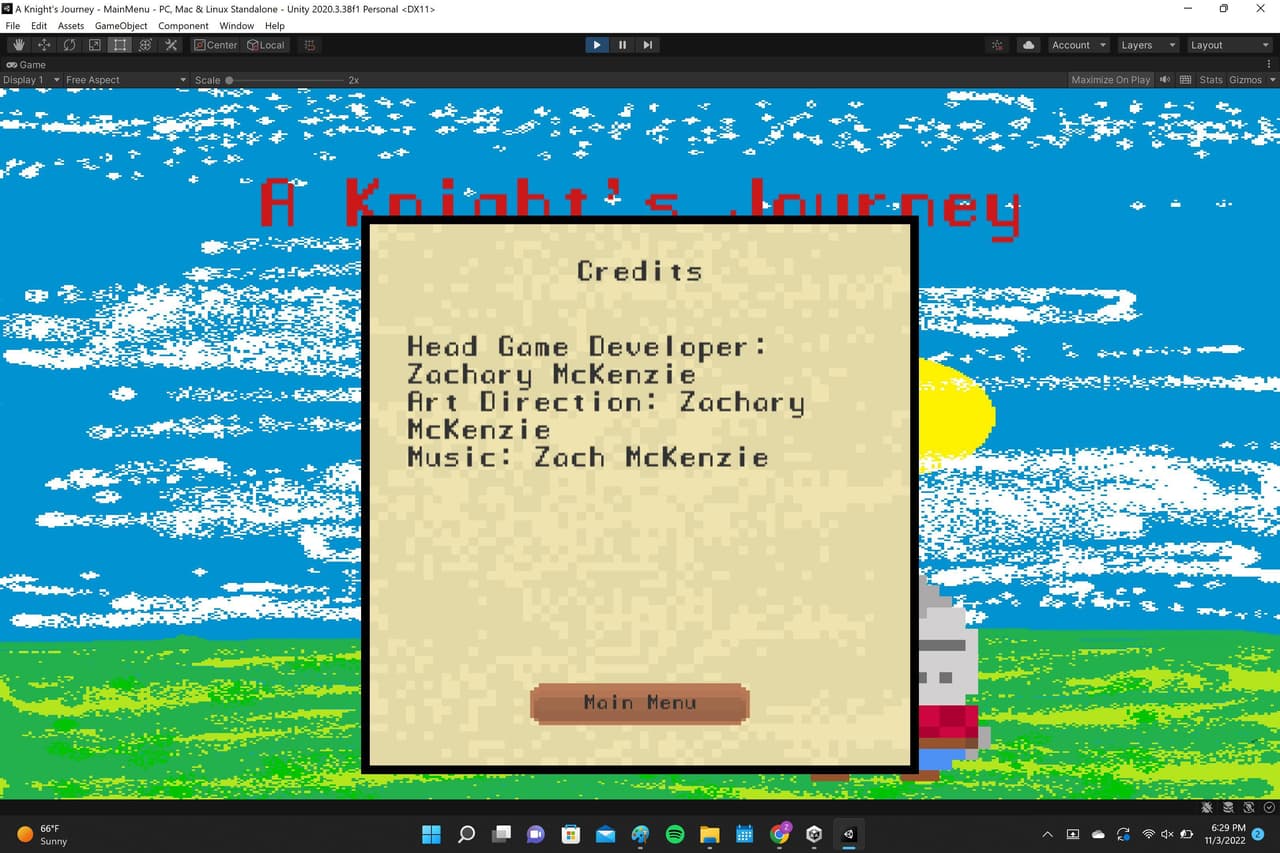 The Knights Journey (mcken288) screenshot 3