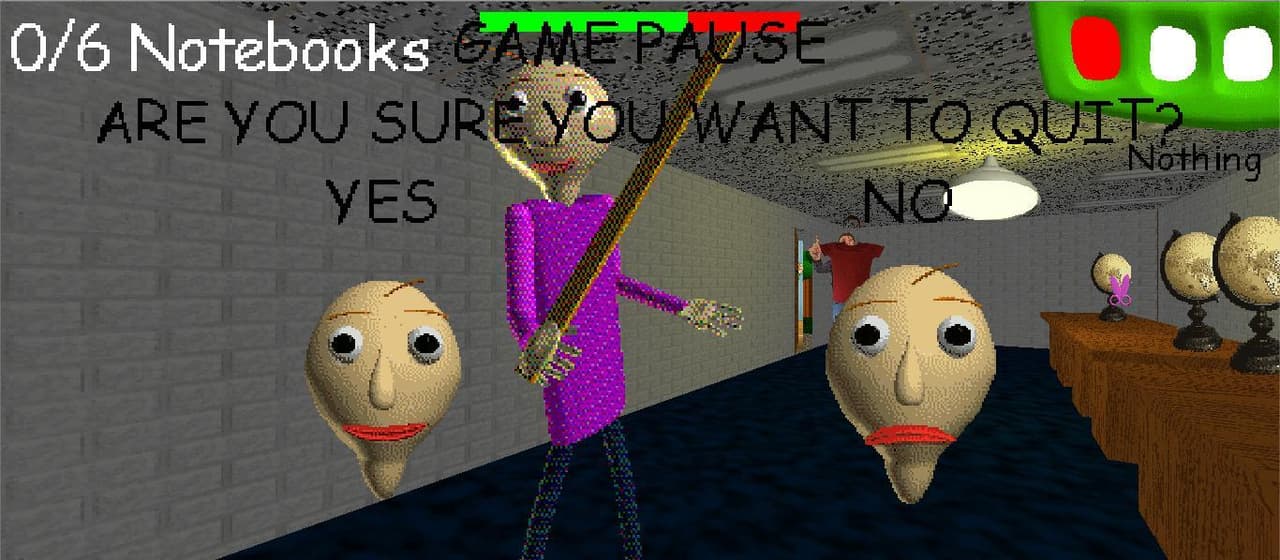 Baldi and Gotta sweep and yeah enjoy +!