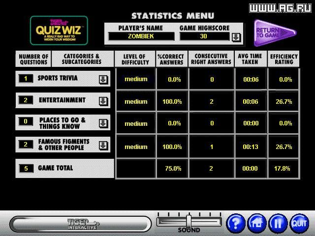 Quiz Wiz screenshot 2